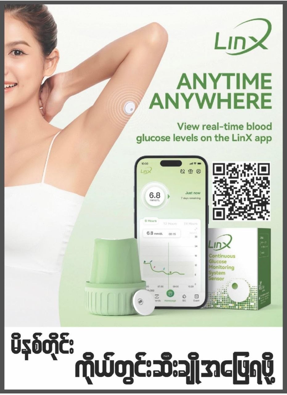 LinX(Continuous Glucose Monitoring System Sensor)