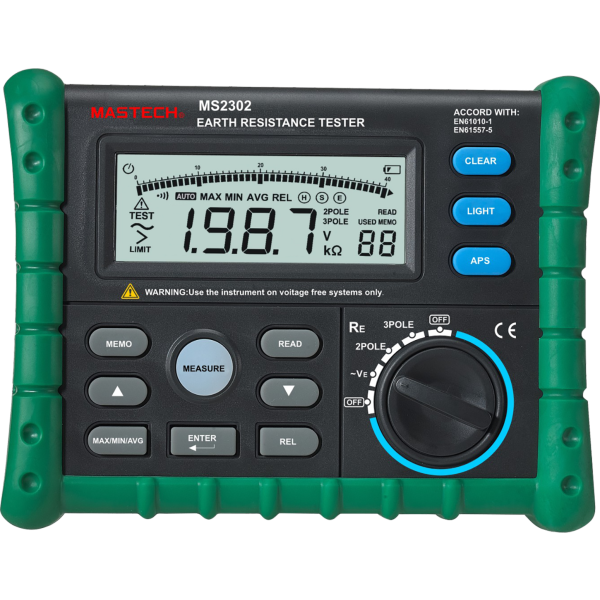 Earth Resistance Tester, MS2302