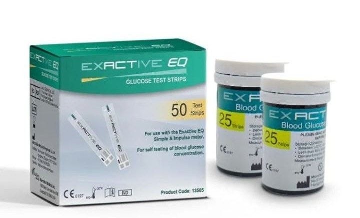 Glucometer Test Strips(EXACTIVE EQ Impulse)