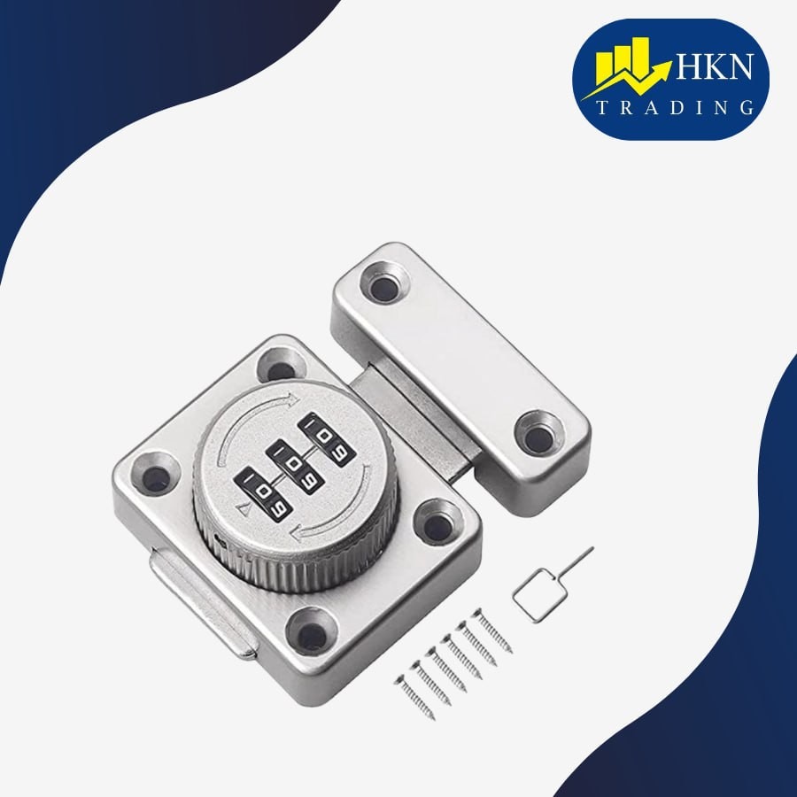 Password Slide Bolt Lock